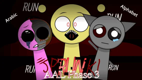 Sprunki Alphabet lore Arabic Phase 3